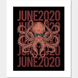 Funny Octopus - June 2020 Posters and Art